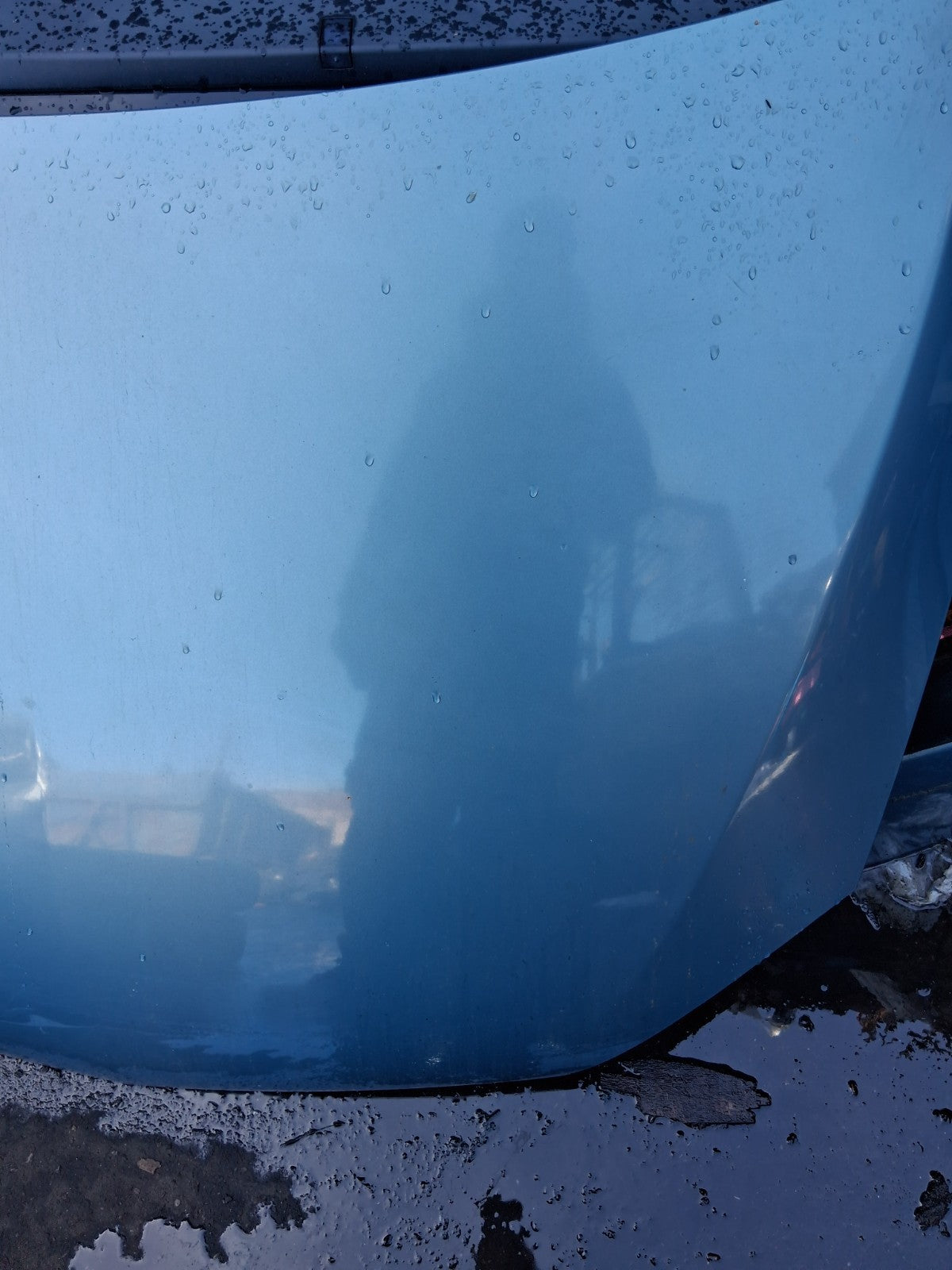 2006 VAUXHALL CORSA C FRONT BONNET HOOD PANEL BLUE