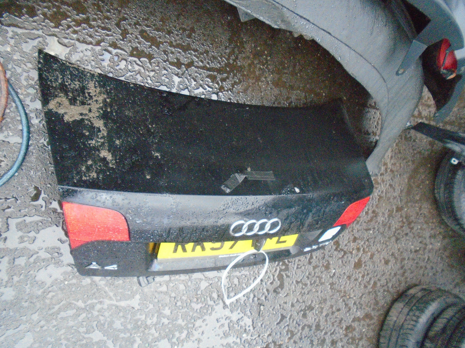 AUDI A4 2007 B7 REAR COMPLETE BOOTLID TAILGATE BLACK