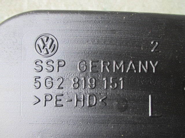2012 VW GOLF MK7 NSF PASSENGER FOOTWELL AIR VENT 5G2819151