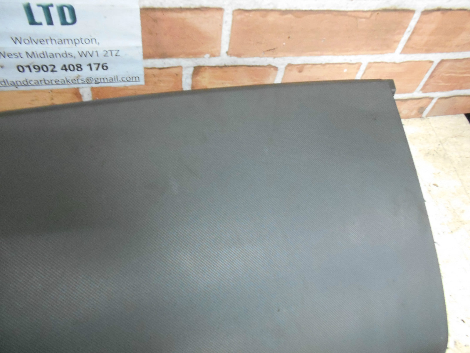 MAZDA 3 BK 2005 NS PASSENGER SIDE TOP UPPPER DASH TRIM VENT COVER B32H60350