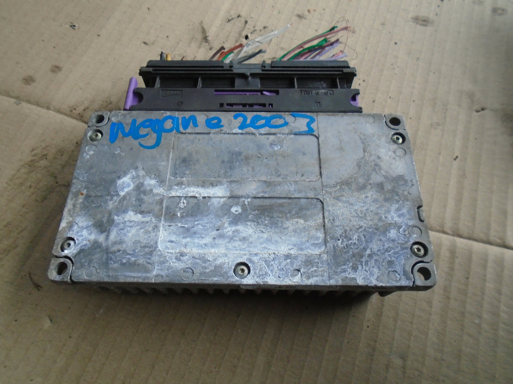 RENAULT MEGANE MK1 2001 1.6 PETROL ECU ENGINE CONTROL MODULE UNIT 8200191955