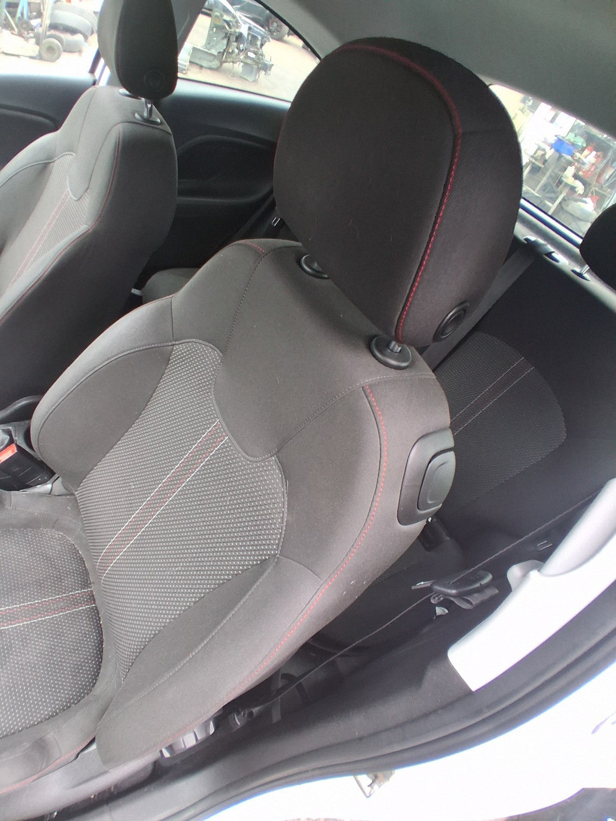 2019 VAUXHALL CORSA E 3 DOOR NS PASSENGER SIDE COMPLETE SEAT FABRIC
