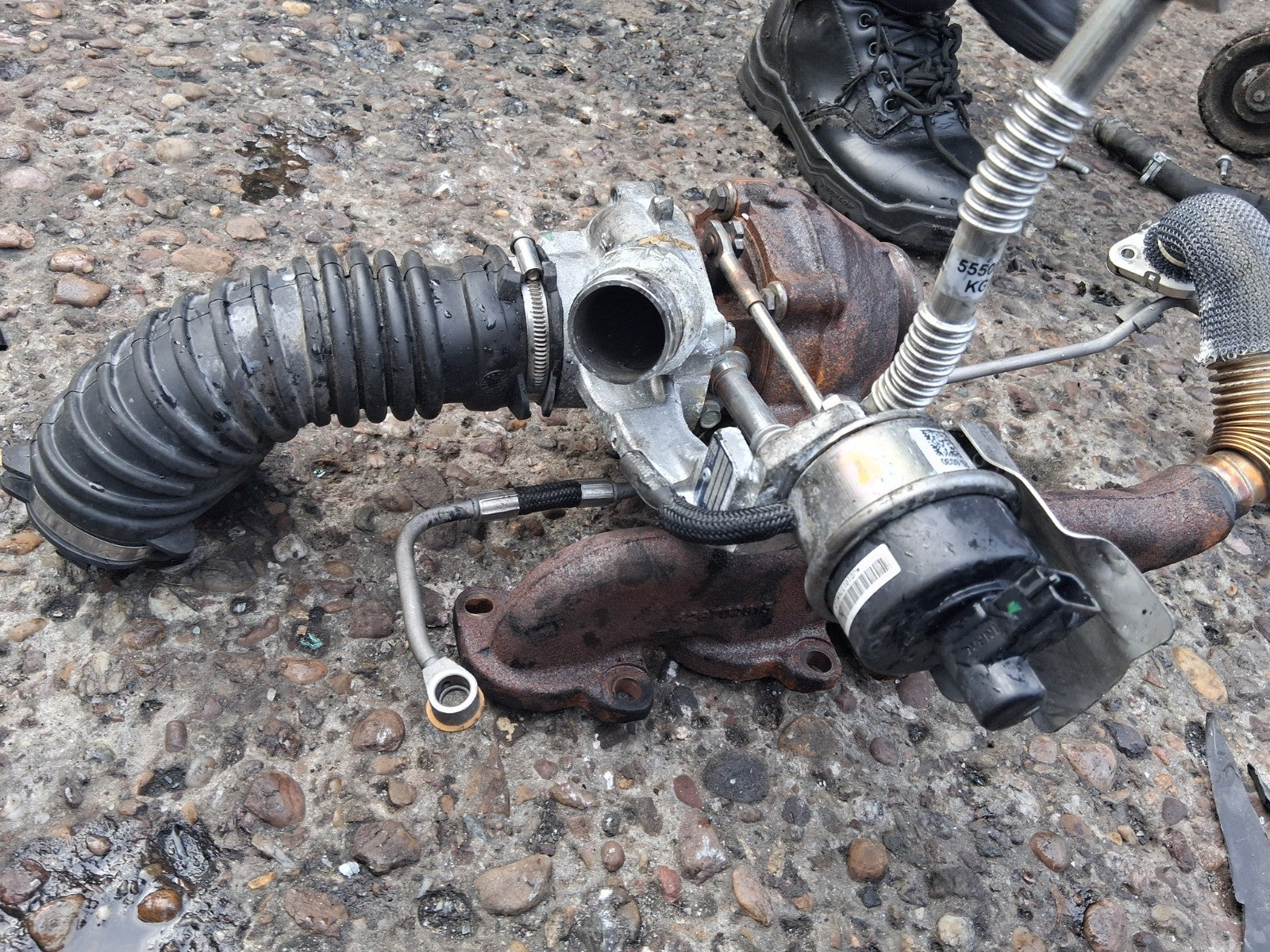 2019 VAUXHALL ASTRA K 1.6 DIESEL TURBO TURBOCHARGER 55506594