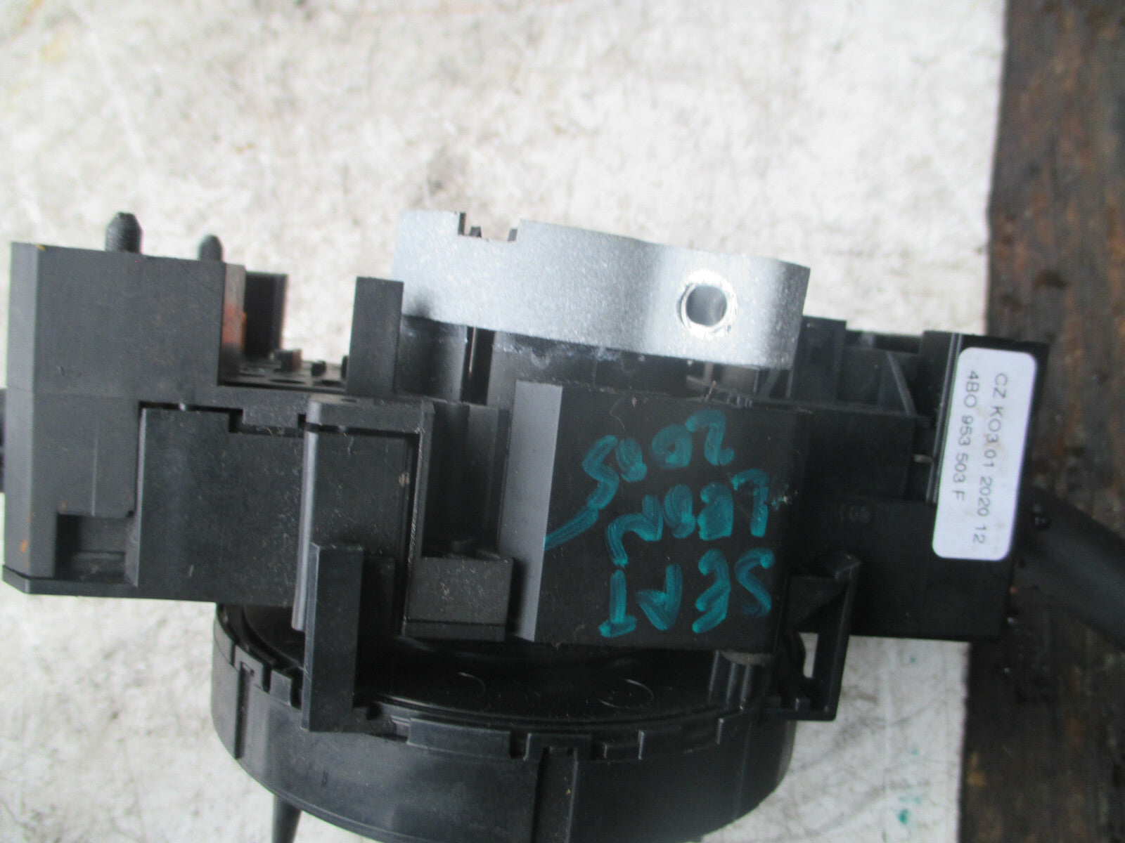 SEAT LEON 2005 MK1 WIPER INDICATOR STALK SWITCH SQUIB 4B0953503F