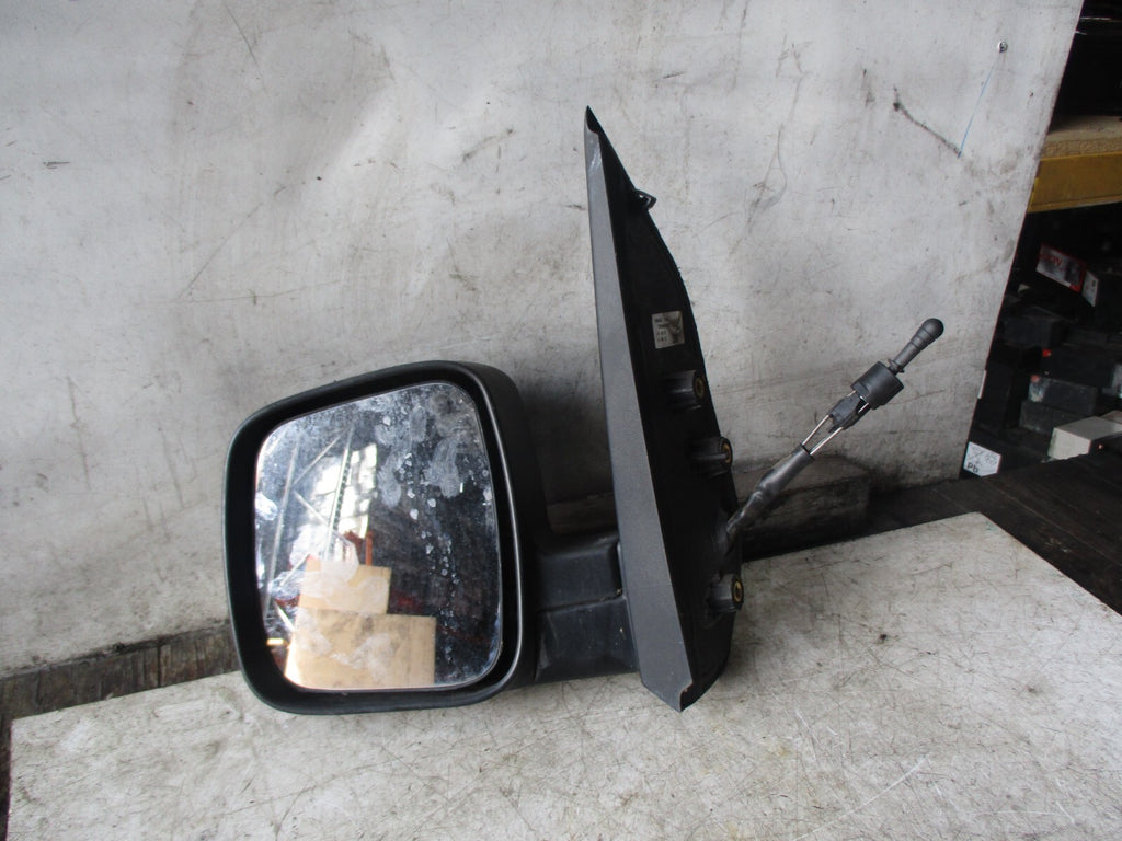 PEUGEOT BIPPER 2013 NSF PASSENGER SIDE FRONT MANUAL WING MIRROR 735460572