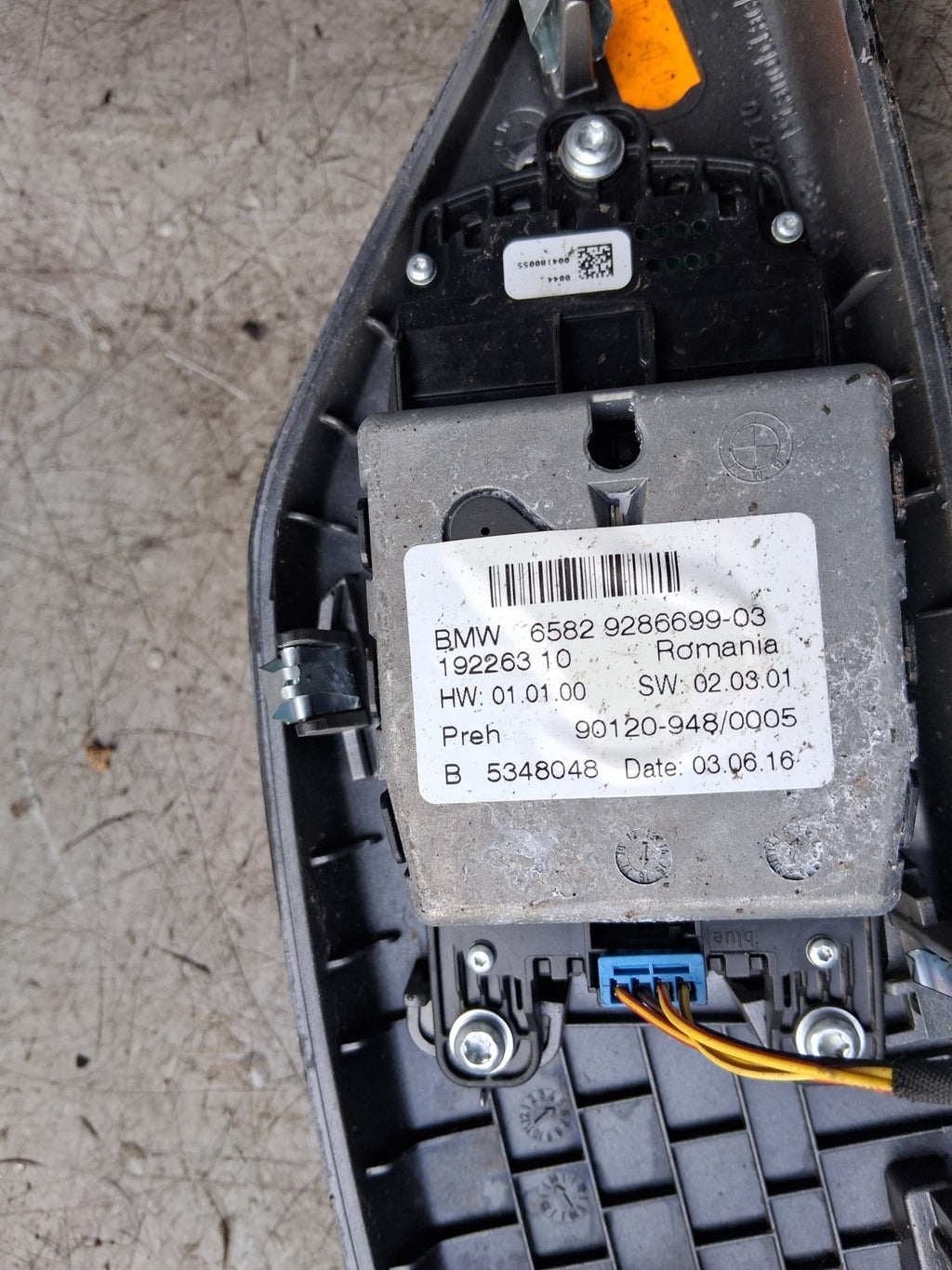 2016 BMW 1 SERIES F20 LCI NAVIGATION CONTROL KNOB SWITCH BUTTON 65829286699