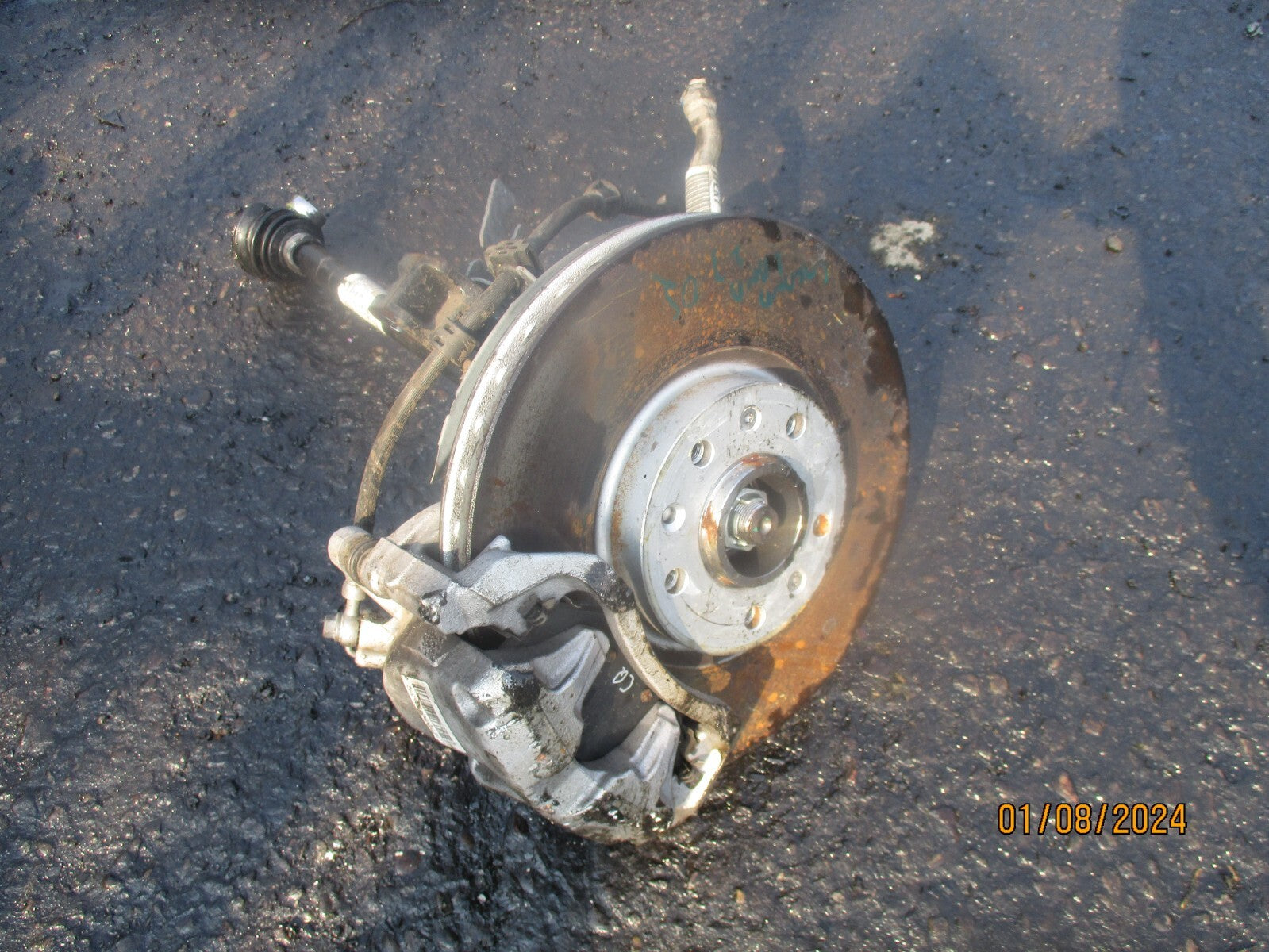 VAUXHALL GRANDLAND X 2023 1.5 DIESEL AUTO OSF DRIVER SIDE FRONT WHEEL HUB