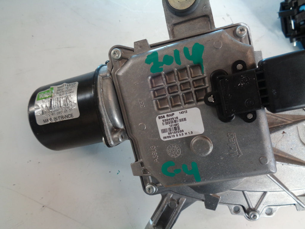 CITROEN C4 GRAND PICASSO 2014 FRONT LEFT WIPER MOTOR 9687622280