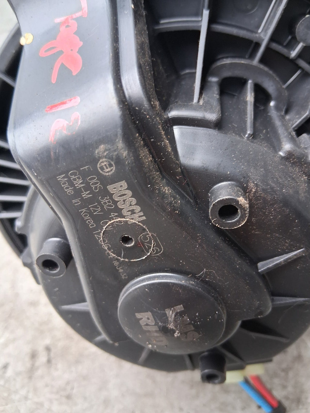 KIA SPORTAGE MK3 2012 HEATER BLOWER FAN MOTOR
