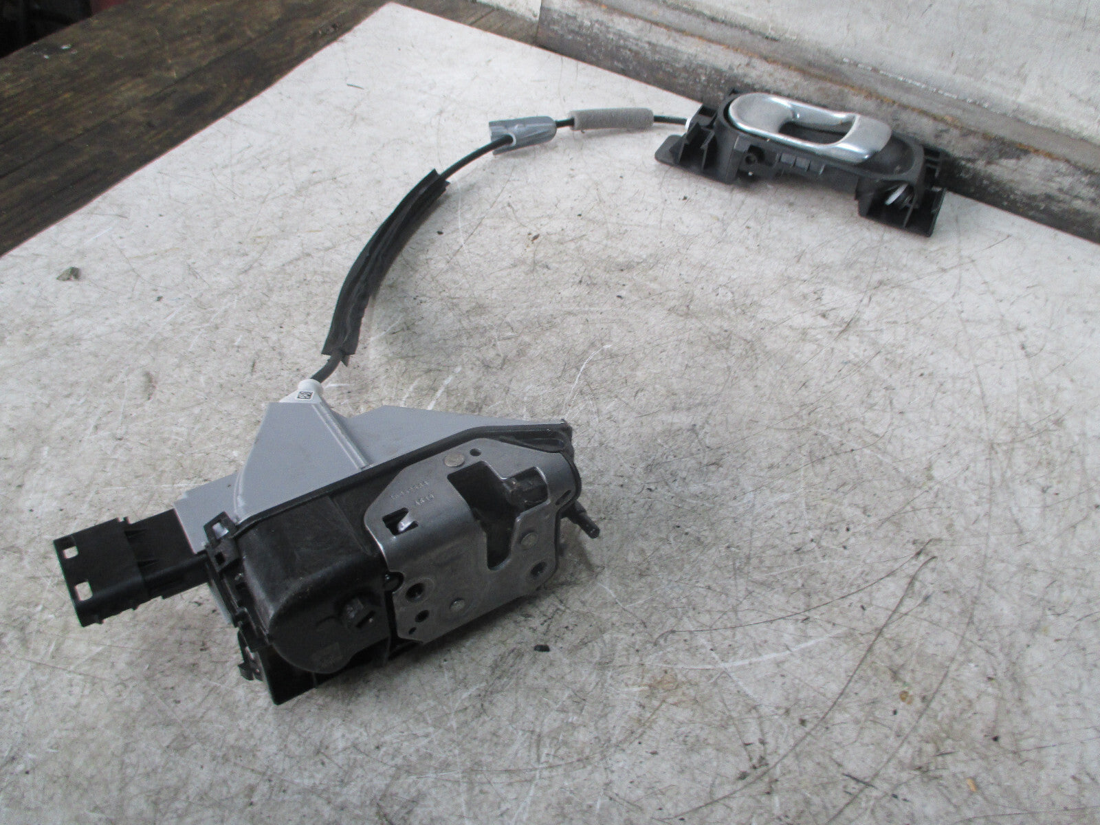 CITROEN C5 AIRCROSS 2020 OSR DRIVER SIDE REAR DOOR LOCK MECHANISM