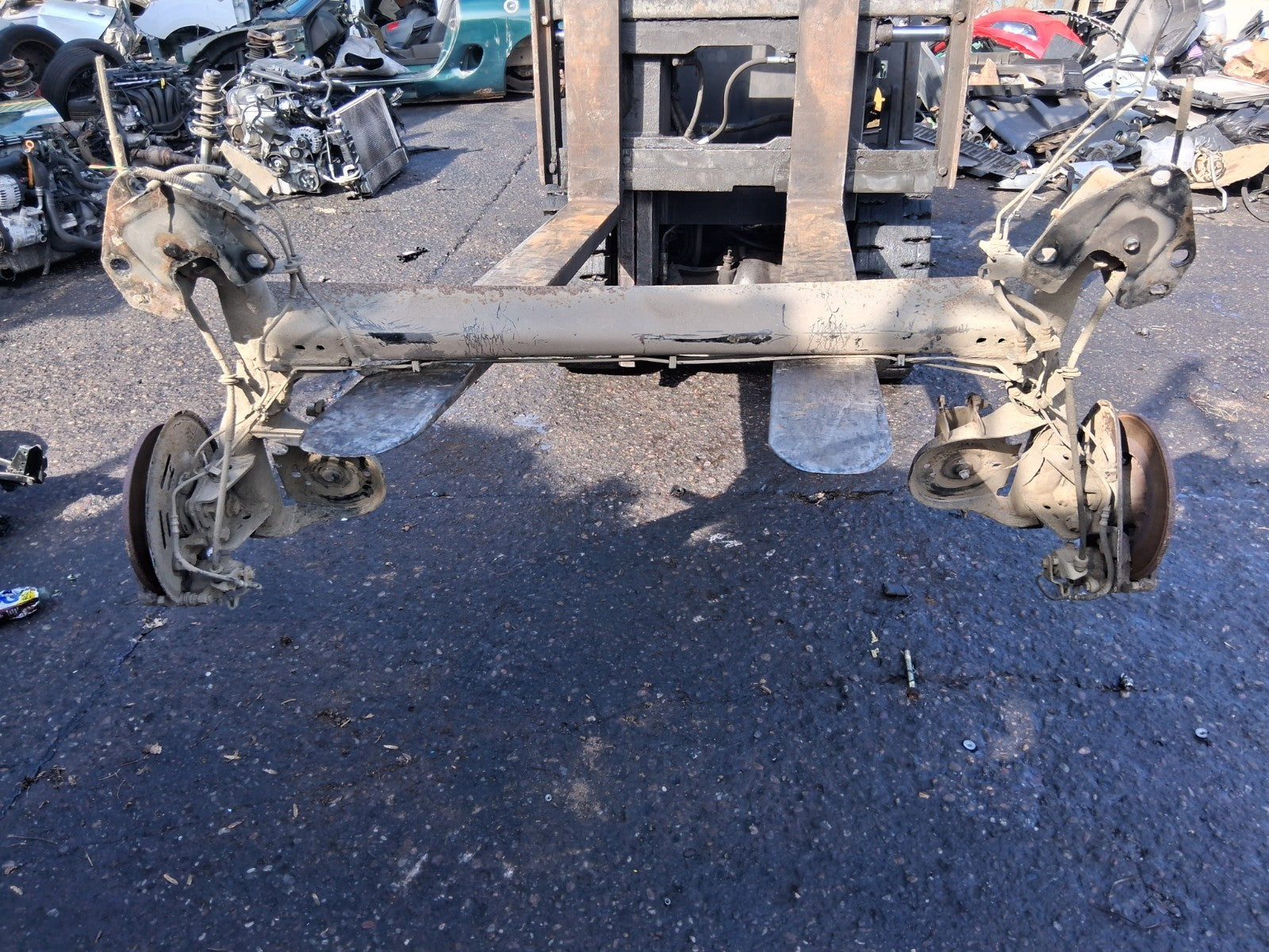 2018 MERCEDES BENZ CITAN W415 COMPLETE REAR AXLE DISC TYPE
