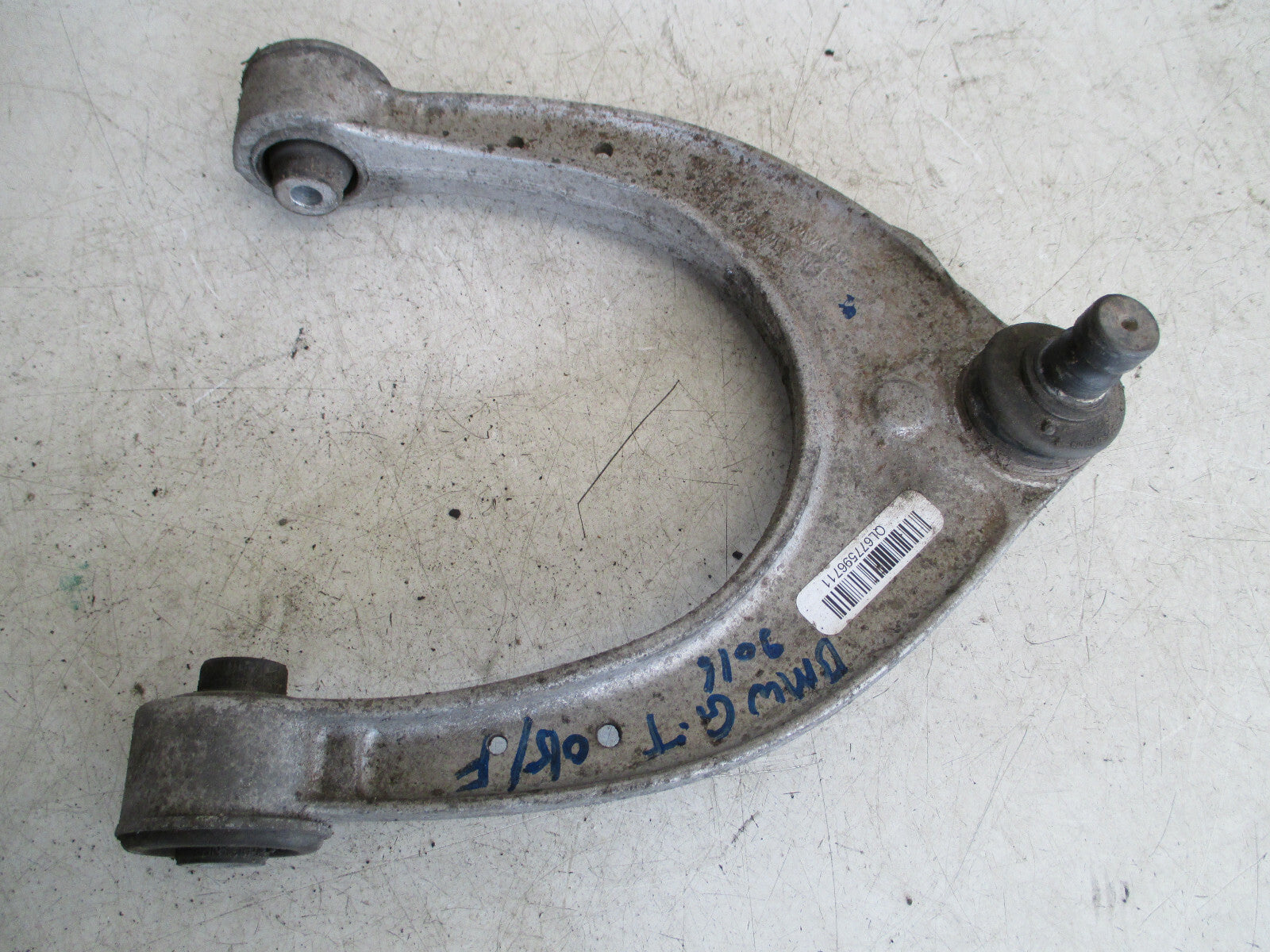 BMW 5 SERIES F07 GT 2016 3.0 DIESEL DRIVER FRONT CONTROL ARM WISHBONE 677596711