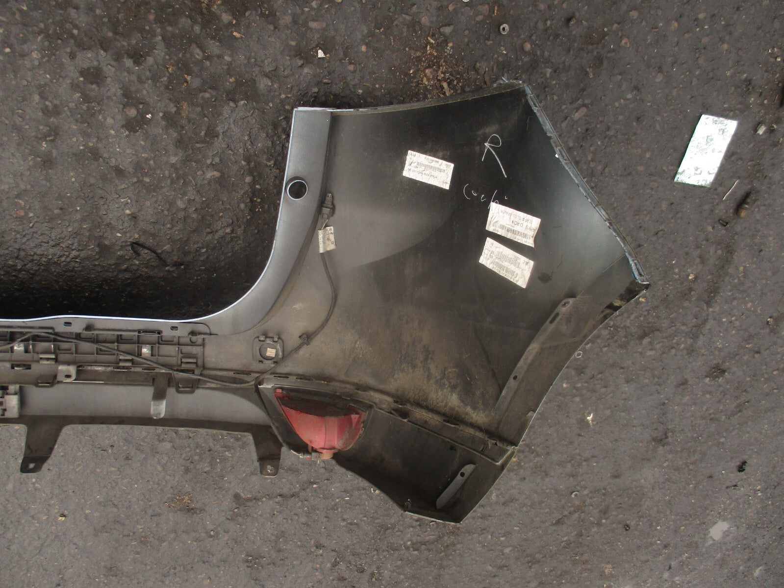 2011 RENAULT SCENIC MK3 COMPLETE REAR BUMPER TERPA BLUE