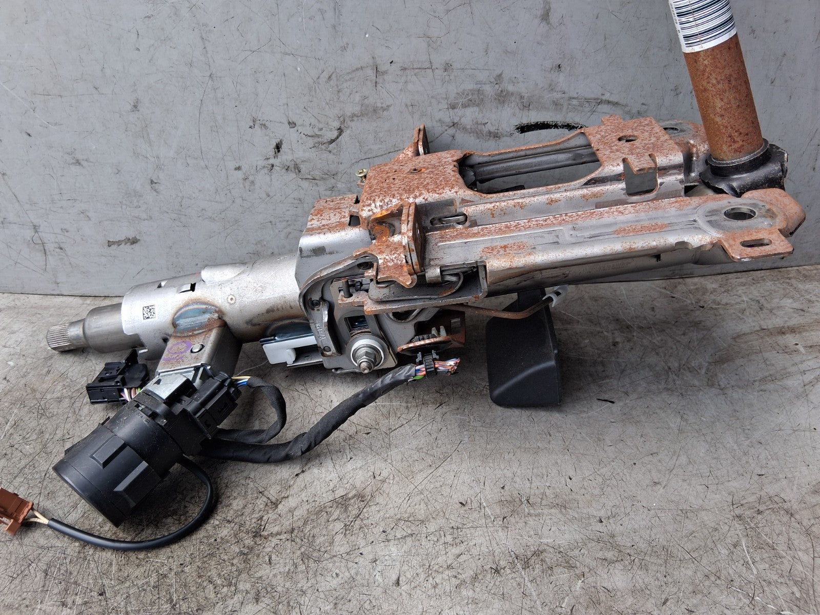 VAUXHALL CROSSLAND X 2018 STEERING COLUMN WITH IGNITION BARREL 9823072677