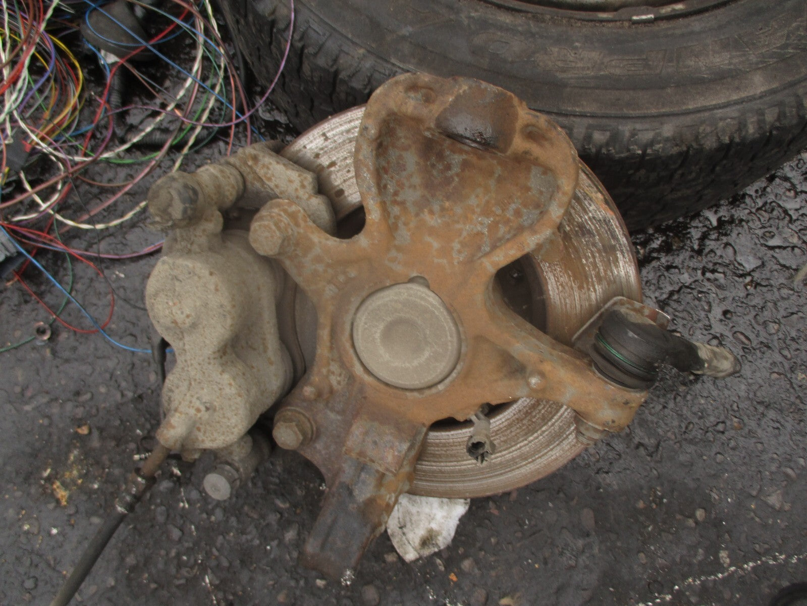 2021 MERCEDES SPRINTER W907 2.0 DIESELOSF DRIVER FRONT RIGHT WHEEL HUB CALIPER