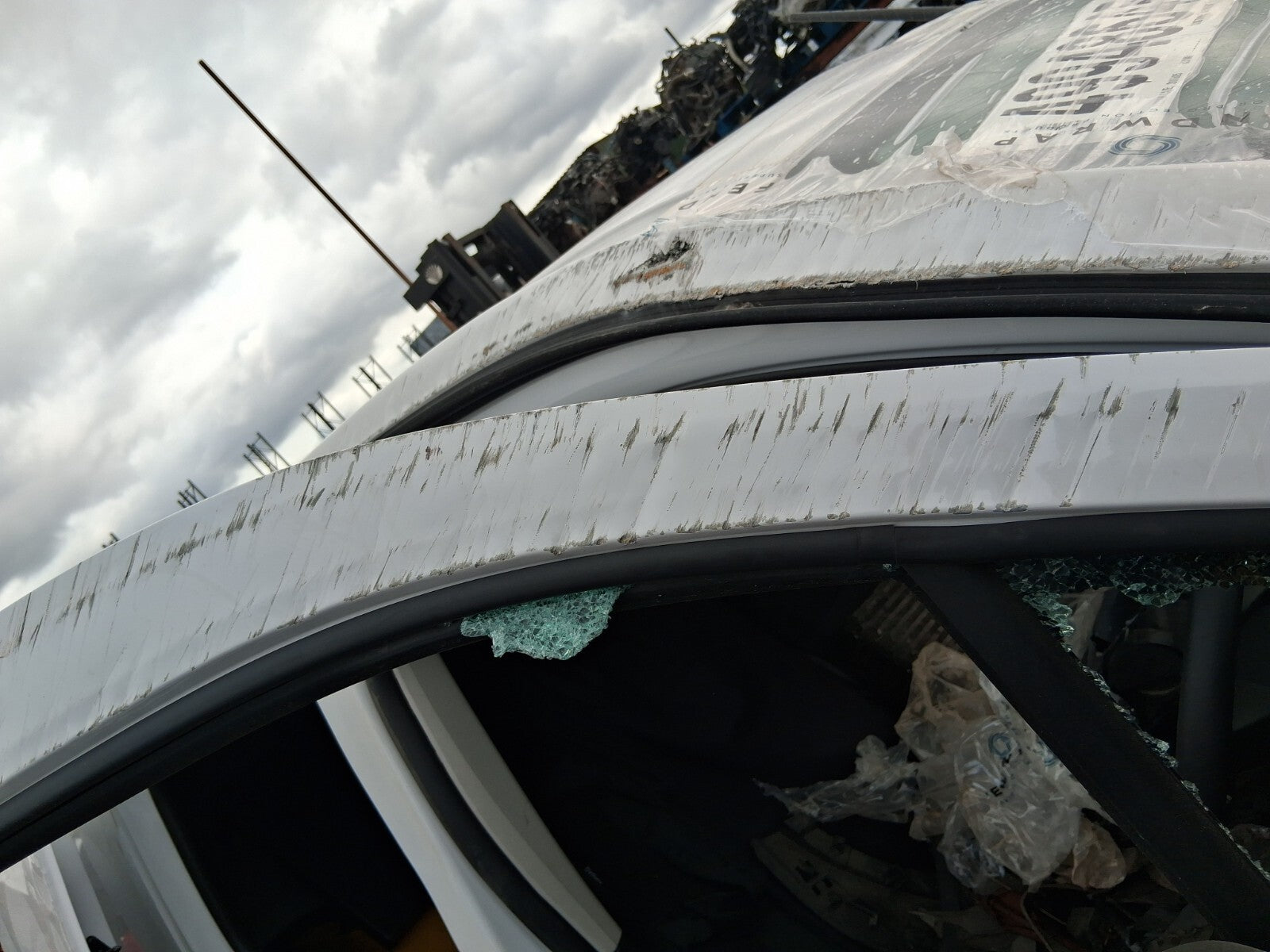 2024 TOYOTA PROACE CITY OS DRIVER SIDE FRONT BARE DOOR DAMAGED EPR ICY WHITE