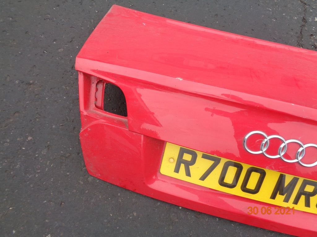 AUDI A4 MK3 B7 SALOON 2007 REAR BOOT LID HATCH TAILGATE BODY PANEL RED