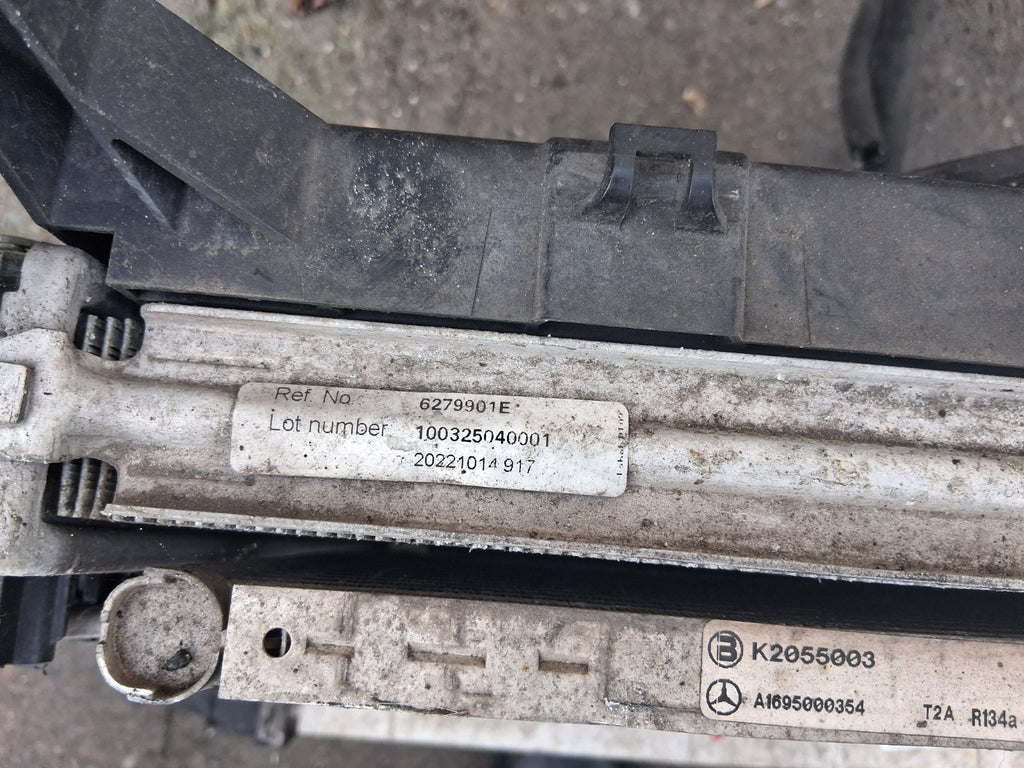 2005 MERCEDES E CLASS W211 E220 2.2 DIESEL AUTO RADIATOR RAD PACK A1695000354