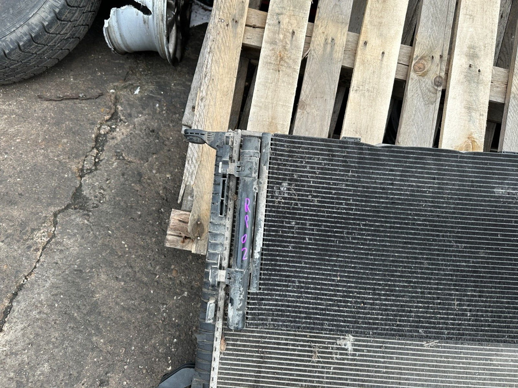 2017 AUDI A6 C7 2.0 DIESEL AUTO RAD PACK WATER RADIATOR COOLANT AC CONDENSER