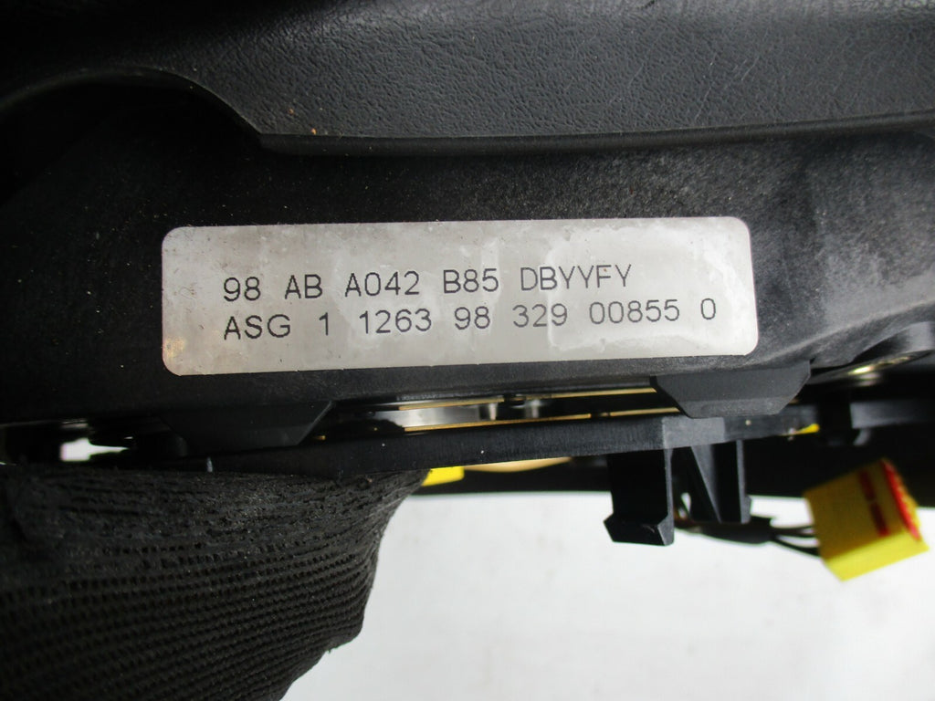 FORD FOCUS MK1 STEERING WHEEL AIRBAG SAFETY BAG BLACK 98ABA042B85