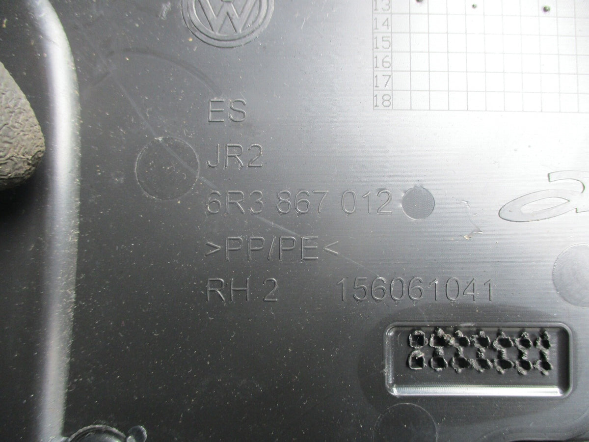 VW VOLKSWAGEN POLO 6R MK5 DRIVER OFF SIDE FRONT DOOR CARD TRIM 6R3867012