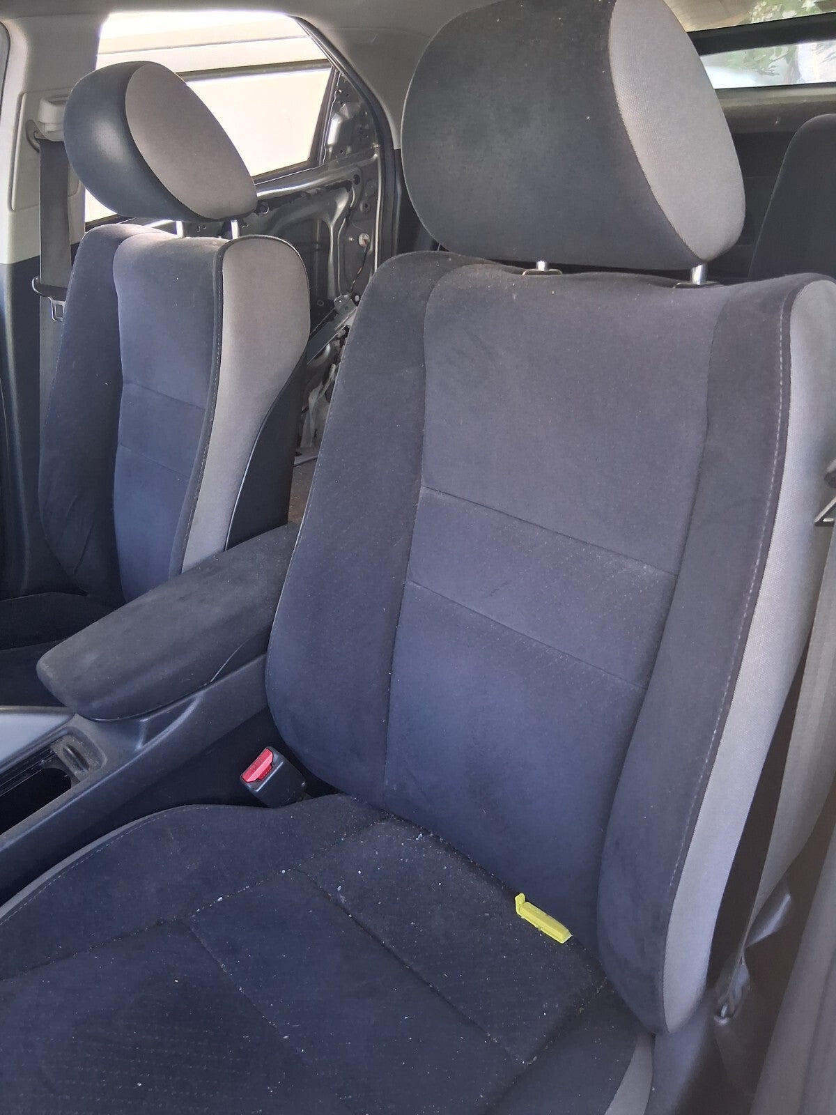 2007 HONDA CIVIC MK8 NSF PASSENGER SIDE FRONT LEFT COMPLETE SEAT FABRIC