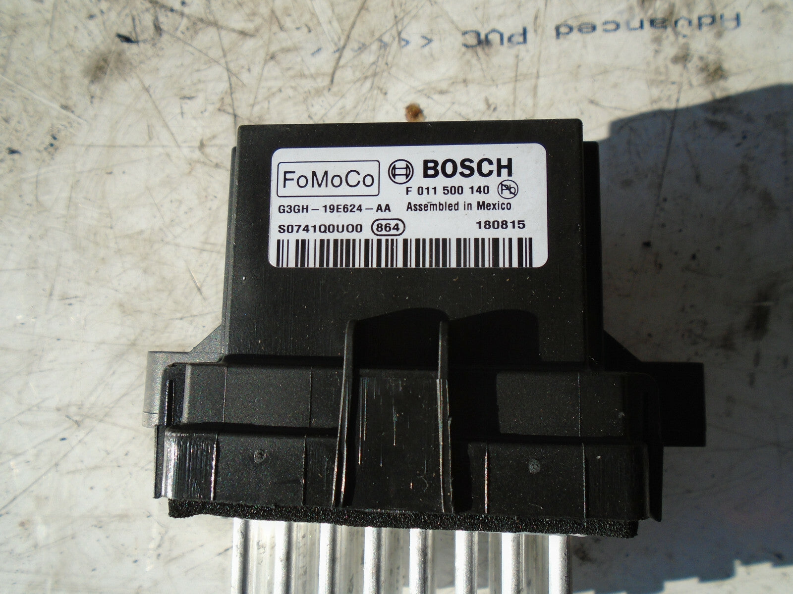 FORD S MAX MK2 2018 HEATER AC RHEOSTAT RESISTOR G3GH19E624AA