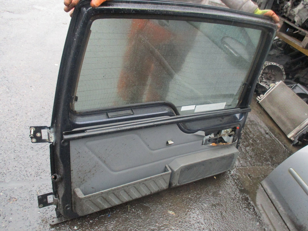 RANGE ROVER DISCOVERY 2 2000 COMPLETE BOOTLID TAILGATE DARK BLUE