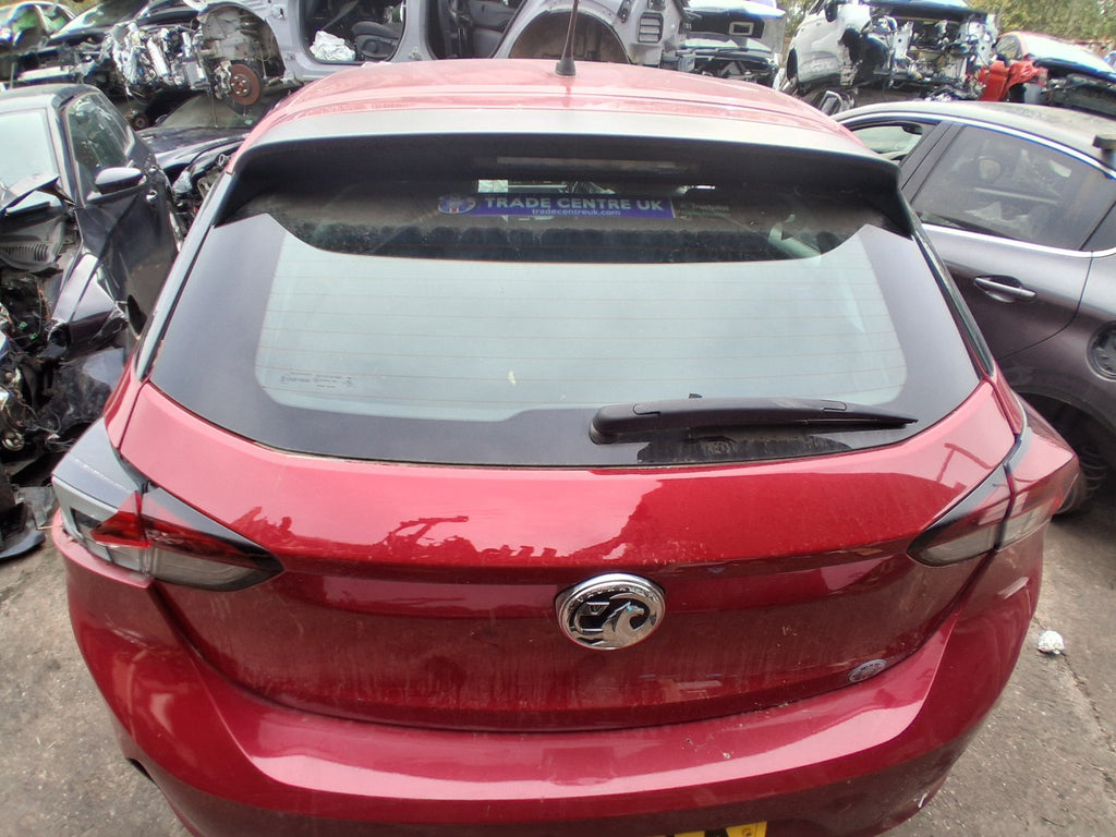 2020 VAUXHALL CORSA F HATCHBACK REAR BARE TAILGATE BOOTLID RED