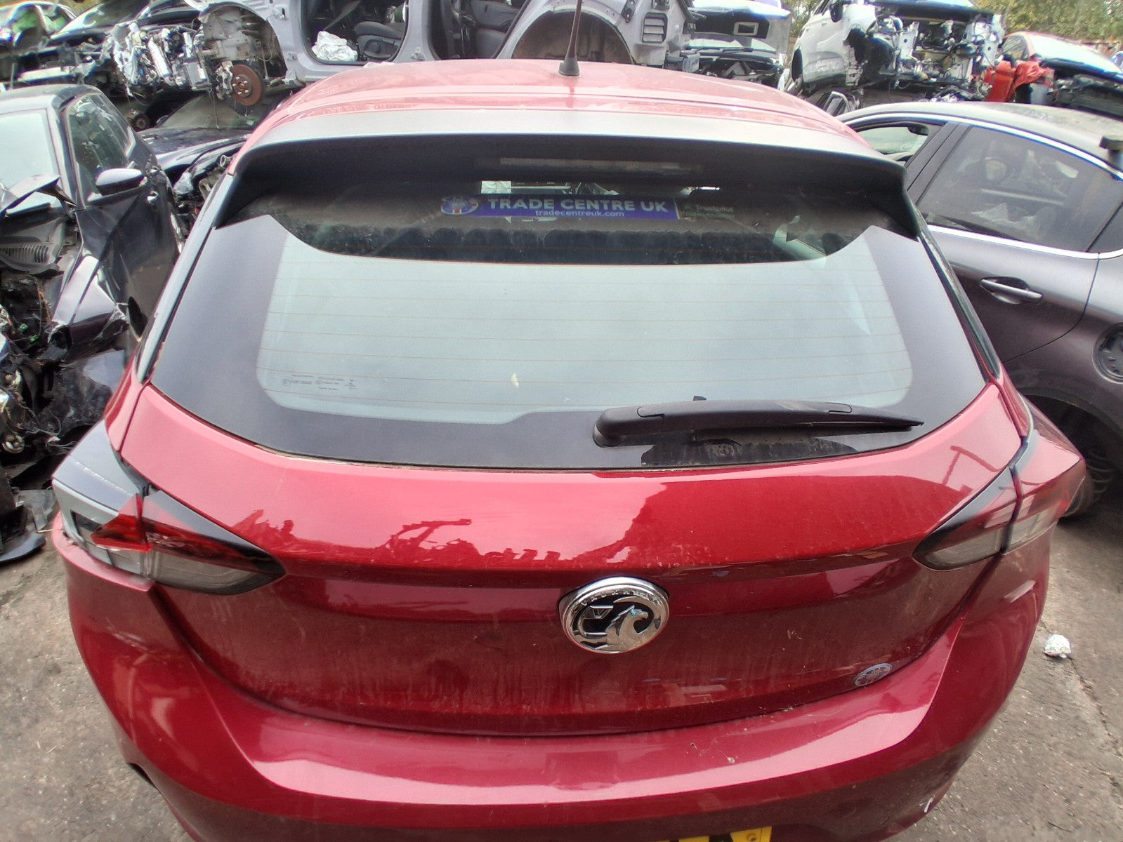 2020 VAUXHALL CORSA F HATCHBACK REAR BARE TAILGATE BOOTLID RED