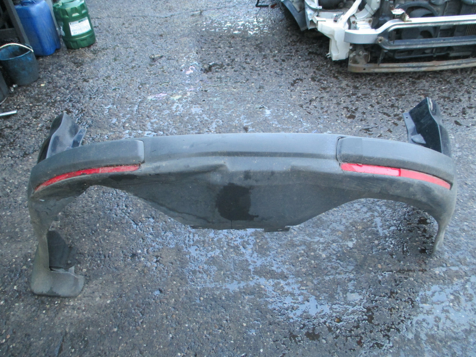 FORD GALAXY 2013 MK3 REAR COMPLETE BUMPER BLACK