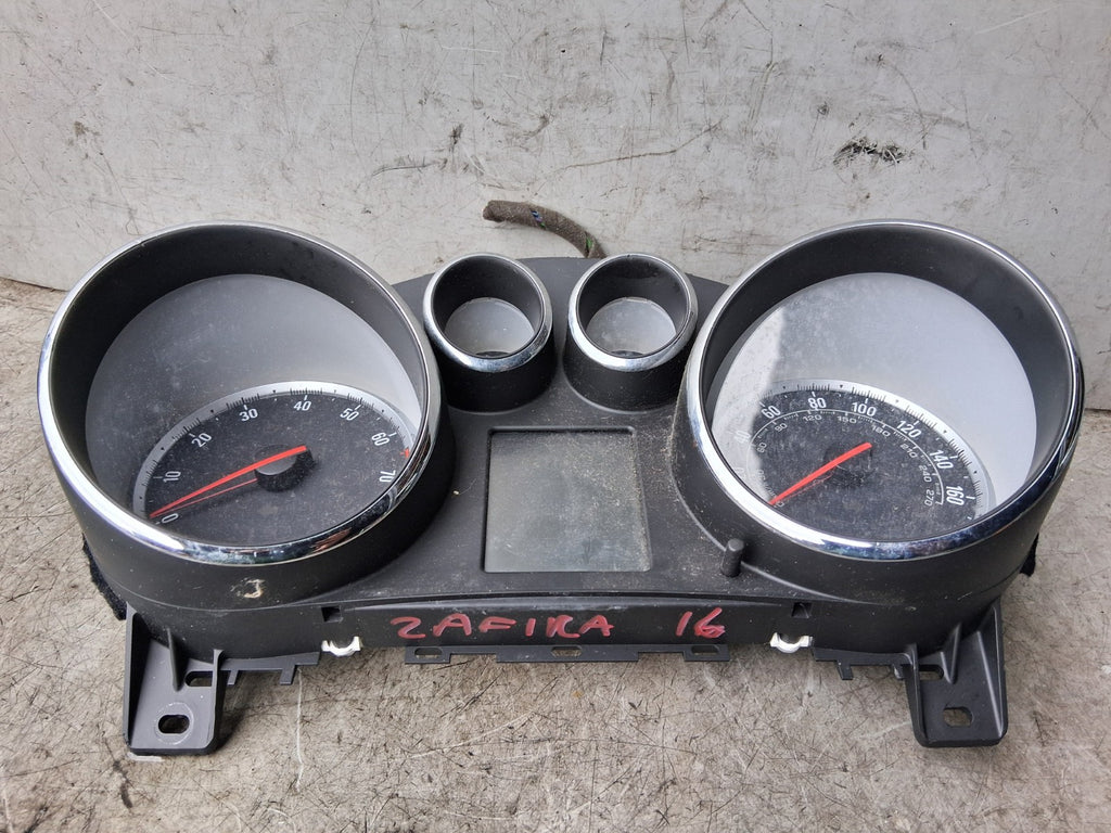 VAUXHALL ZAFIRA C 2018 1.4 PETROL MANUAL SPEEDO INSTRUMENT CLUSTER 13460587