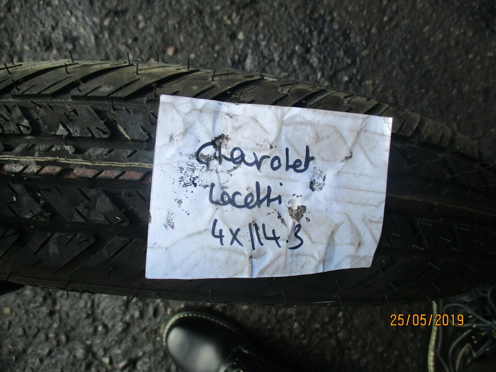 CHEVROLET LACETTI 4 STUD 15 INCH SPACE SAVER WHEEL KUMHO 125/70 R15