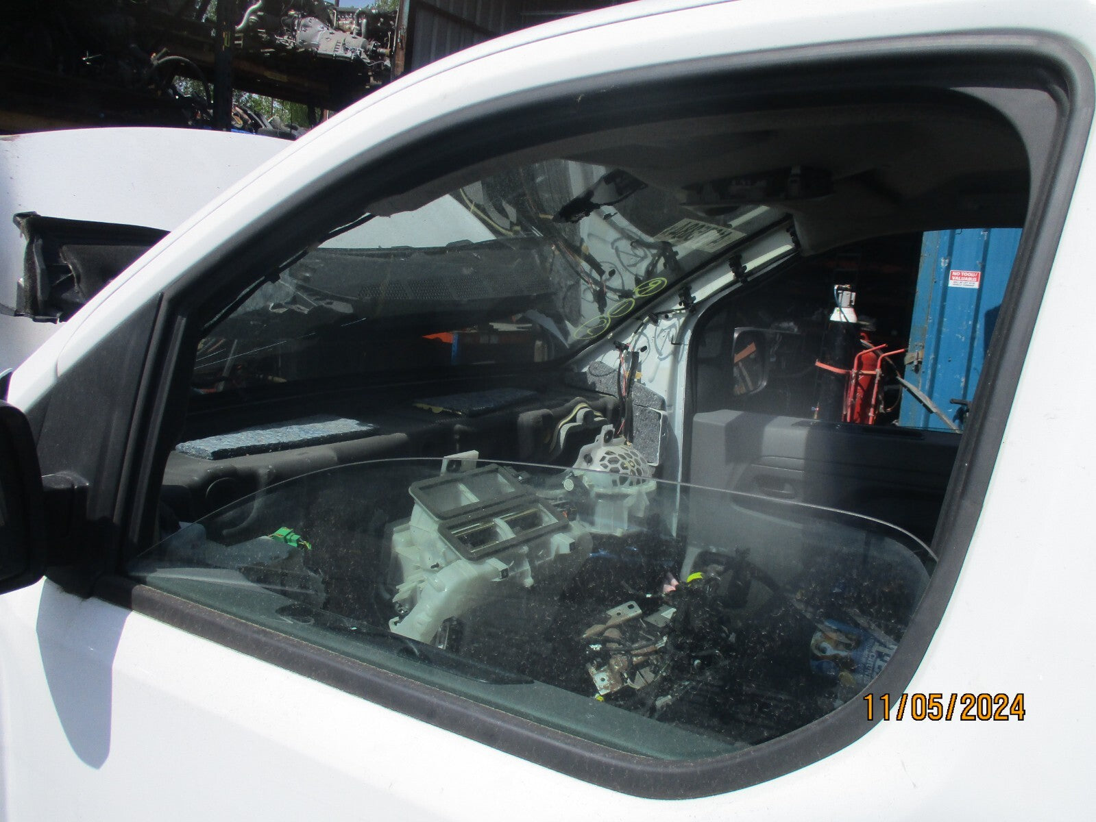 VAUXHALL VIVARO C MK3 2020 NSF PASSENGER SIDE FRONT WINDOW GLASS ONLY