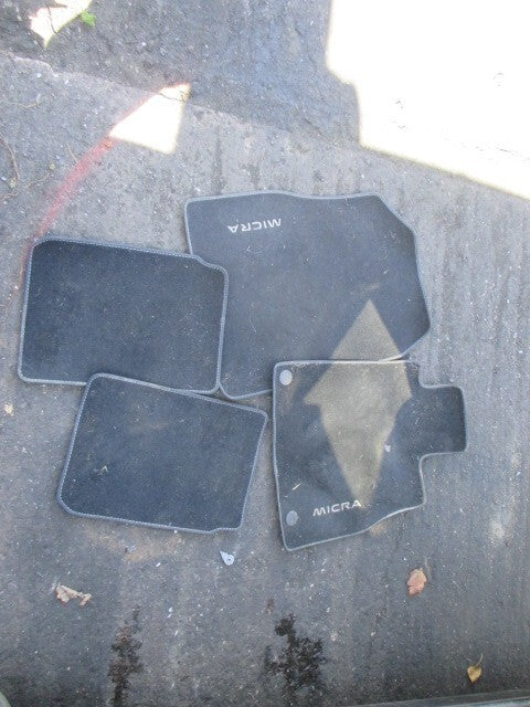 2018 NISSAN MICRA K14 FLOOR MAT CARPET SET