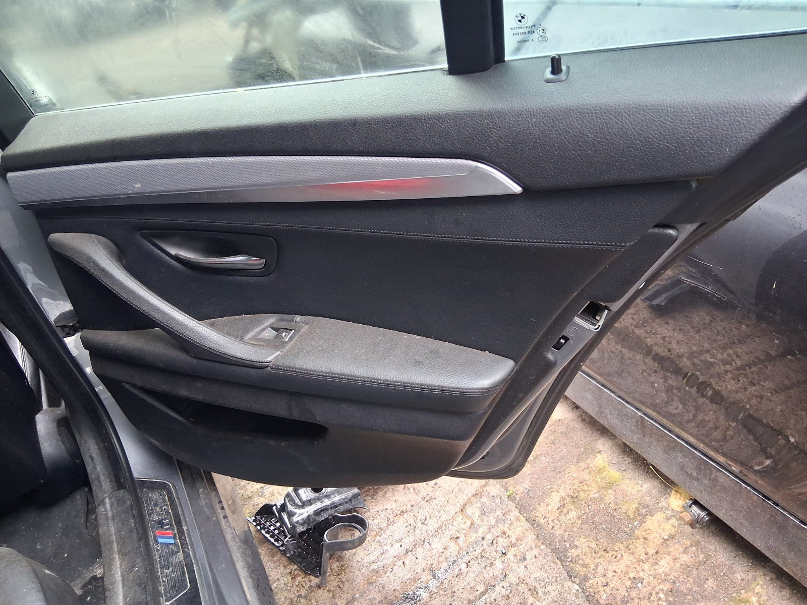 2010 BMW 5 SERIES F10 M SPORT OSR DRIVER SIDE REAR WINDOW MOTOR & REGULATOR