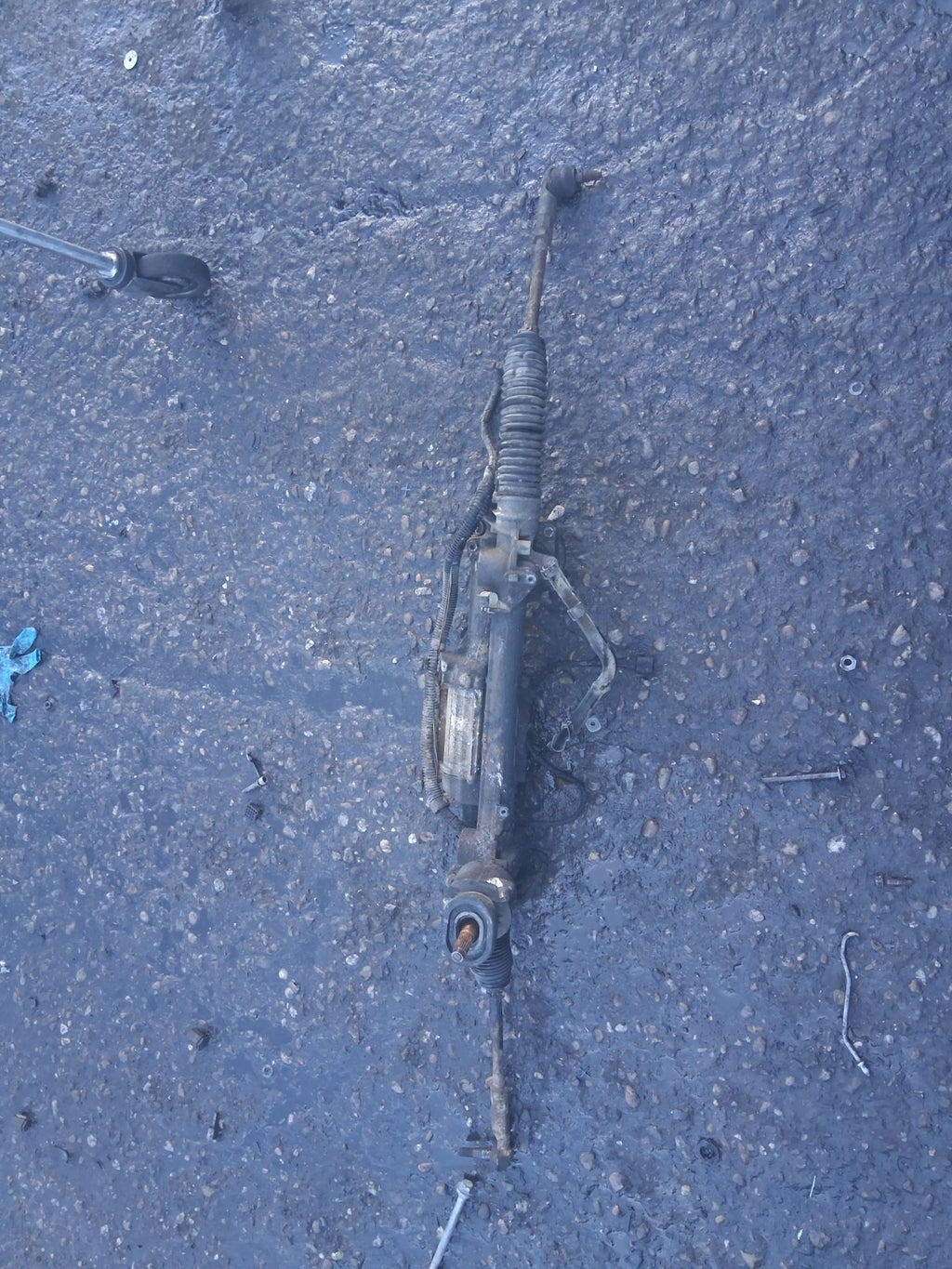 2012 VW VOLKSWAGEN CADDY 2K 1.6 DIESEL STEERING RACK
