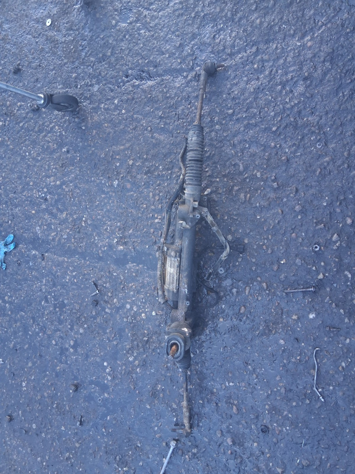 2012 VW VOLKSWAGEN CADDY 2K 1.6 DIESEL STEERING RACK