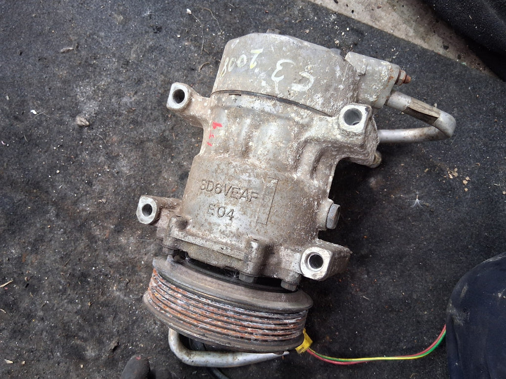CITROEN C3 2008 1.4 HDI AIR CONDITIONING COMPRESSOR PUMP 9646273380