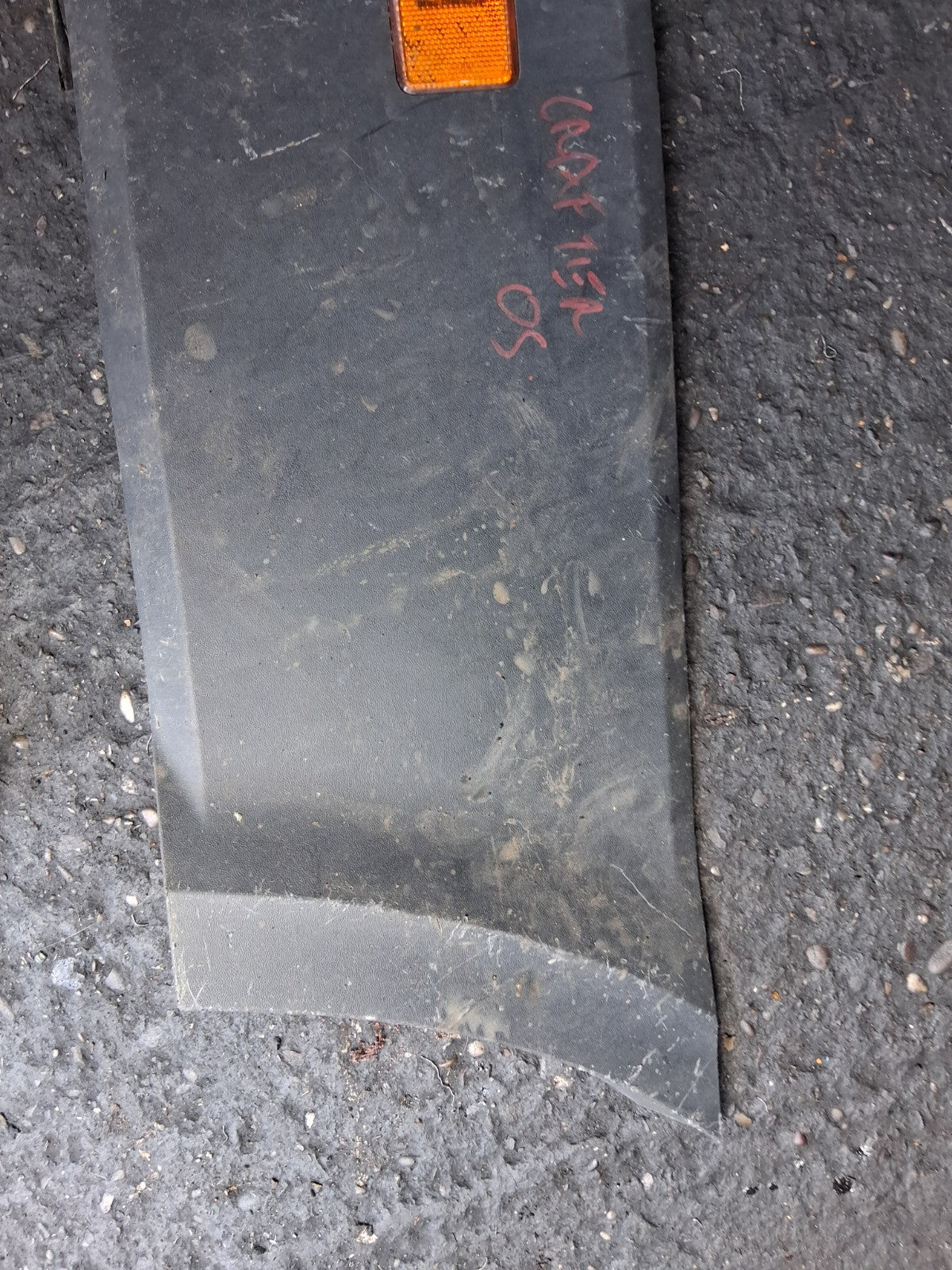 2022 VOLKSWAGEN CRAFTER MK2 OSR DRIVER SIDE REAR RIGHT MOULDING TRIM 7C0853754