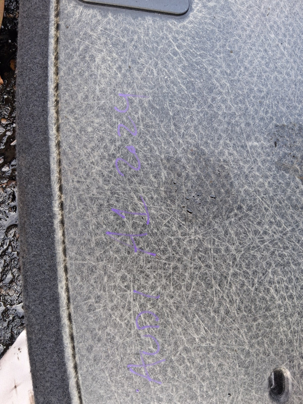 2024 AUDI A1 S LINE MK2 GB REAR BOOT FLOOR LINER CARPET MAT 81A861529