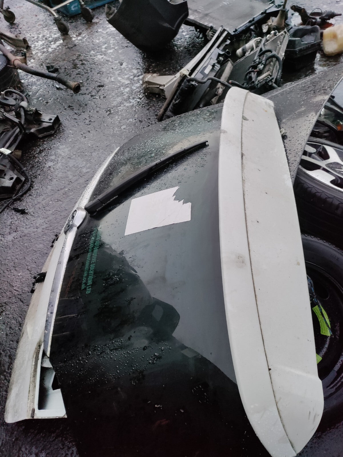 2016 VAUXHALL ZAFIRA C REAR TAILGATE BOOTLID WHITE