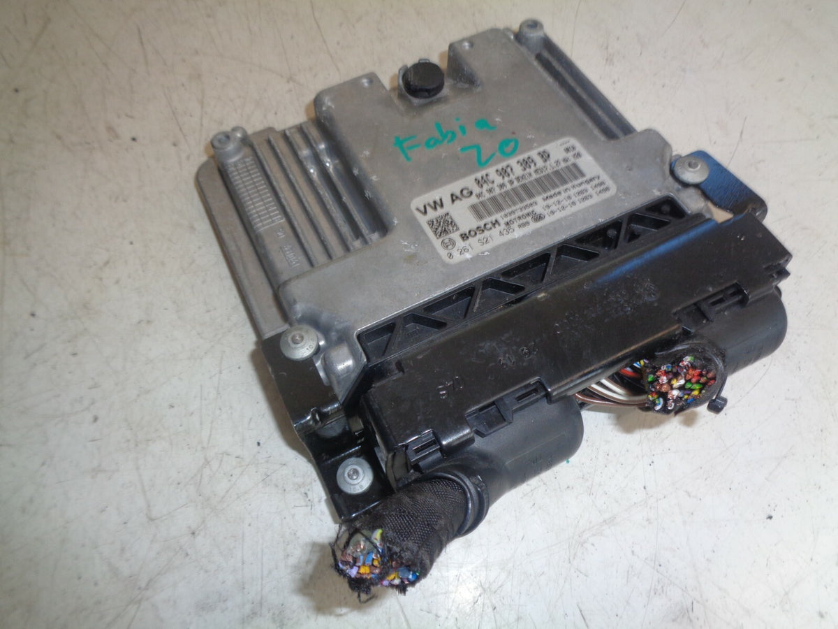 SKODA FABIA 2020 MK3 1.0 PETROL CU ENGINE CONTROL MODULE UNIT 04C907309BP