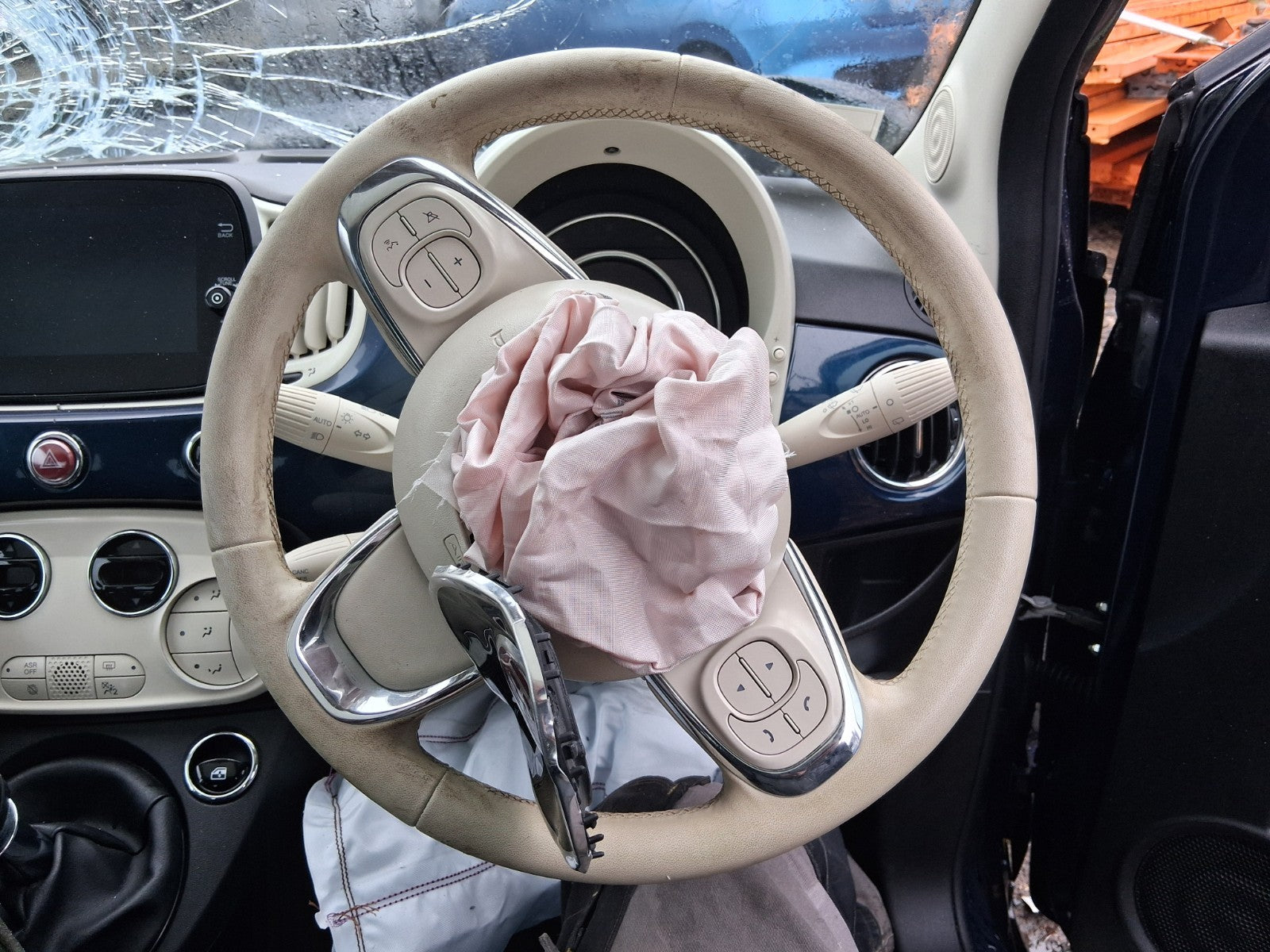 2023 FIAT 500 MHEV MULTIFUNCTIONAL STEERING WHEEL