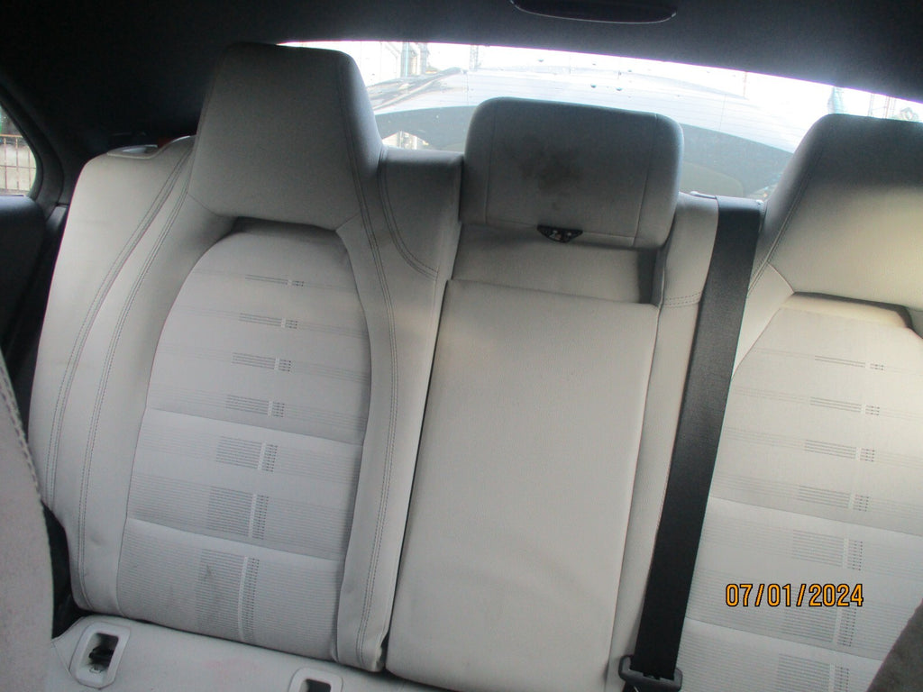 MERCEDES BENZ CLA 2016 C117 REAR COMPLETE SEATS BACK & BASE CREAM HALF LEATHER