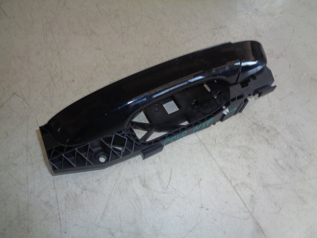 VW VOLKSWAGEN POLO MK6 2019 NSF PASSENGER SIDE FRONT EXTERIOR DOOR HANDLE