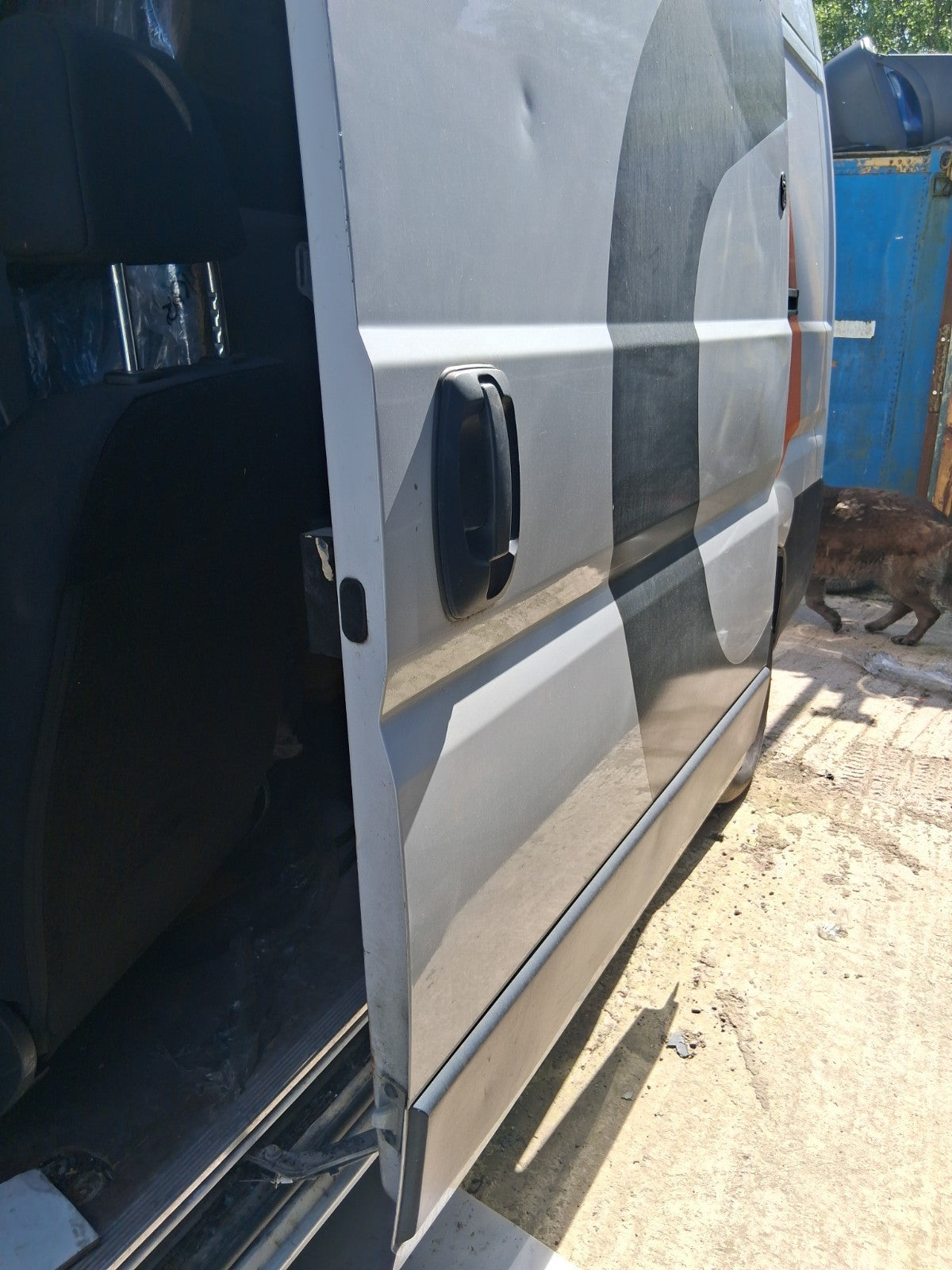 2021 CITROEN RELAY MK3 NS PASSENGER SIDE BARE SLIDING DOOR WHITE