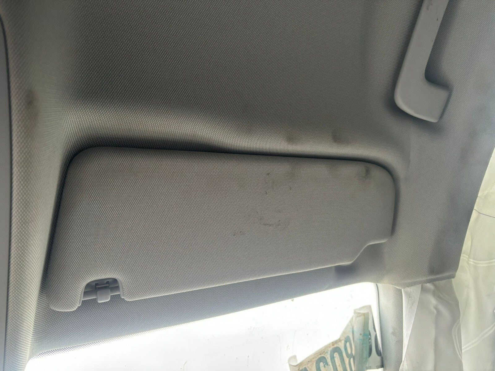 2017 AUDI A6 C7 4G OSF DRIVER SIDE FRONT SUN VISOR BEIGE