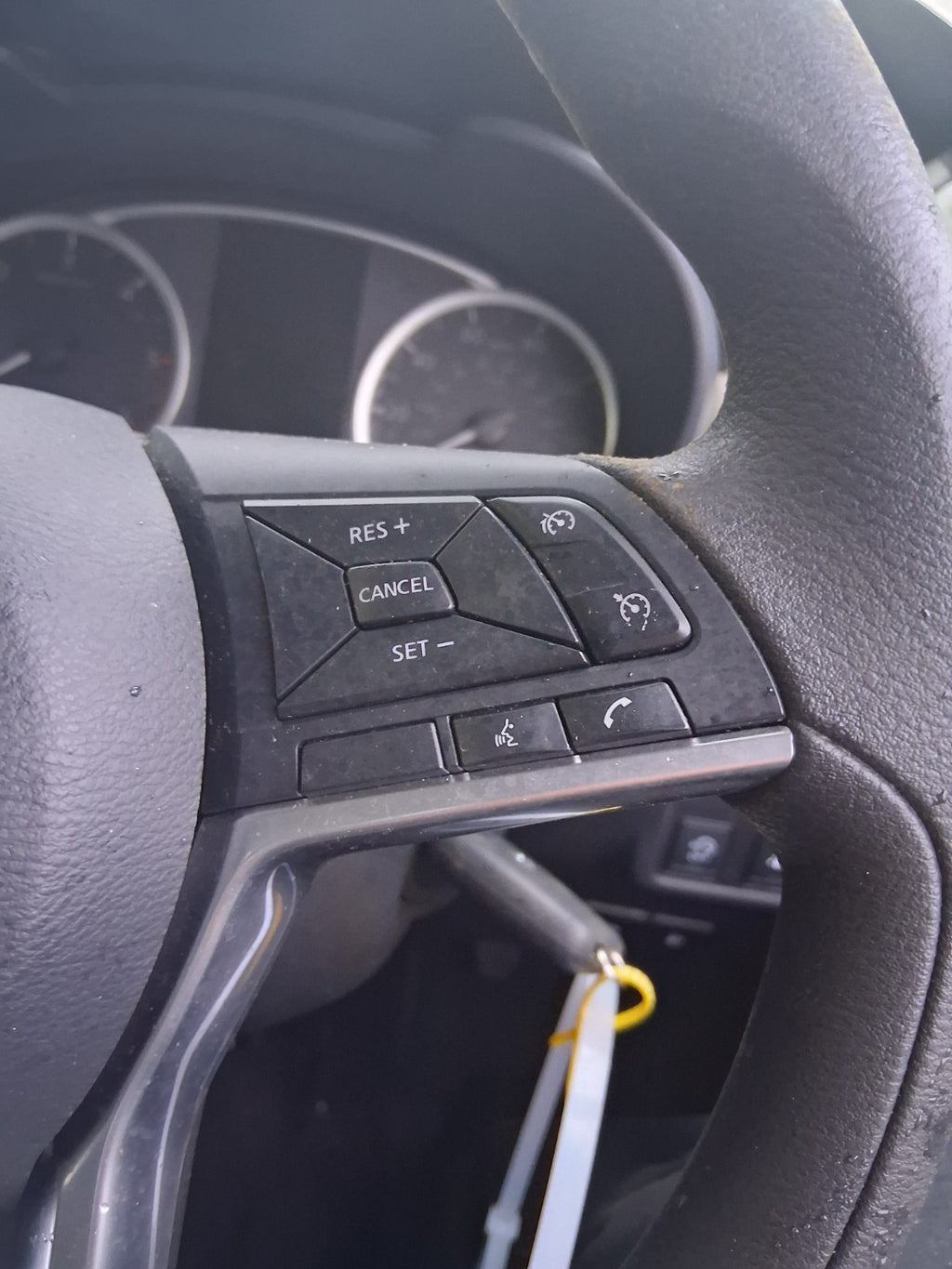 2018 NISSAN MICRA K14 MULTIFUNCTIONAL STEERING WHEEL WITHOUT AIRBAG