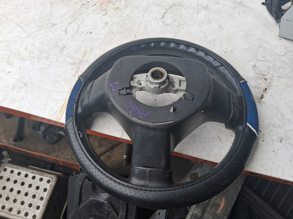 2008 TOYOTA AYGO MK1 3 SPOKE DRIVER FRONT STEERING WHEEL
